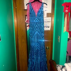 Prom Dress, made by Jovani